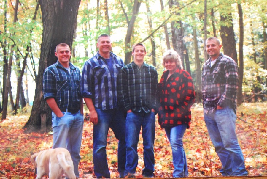 Family and Dog